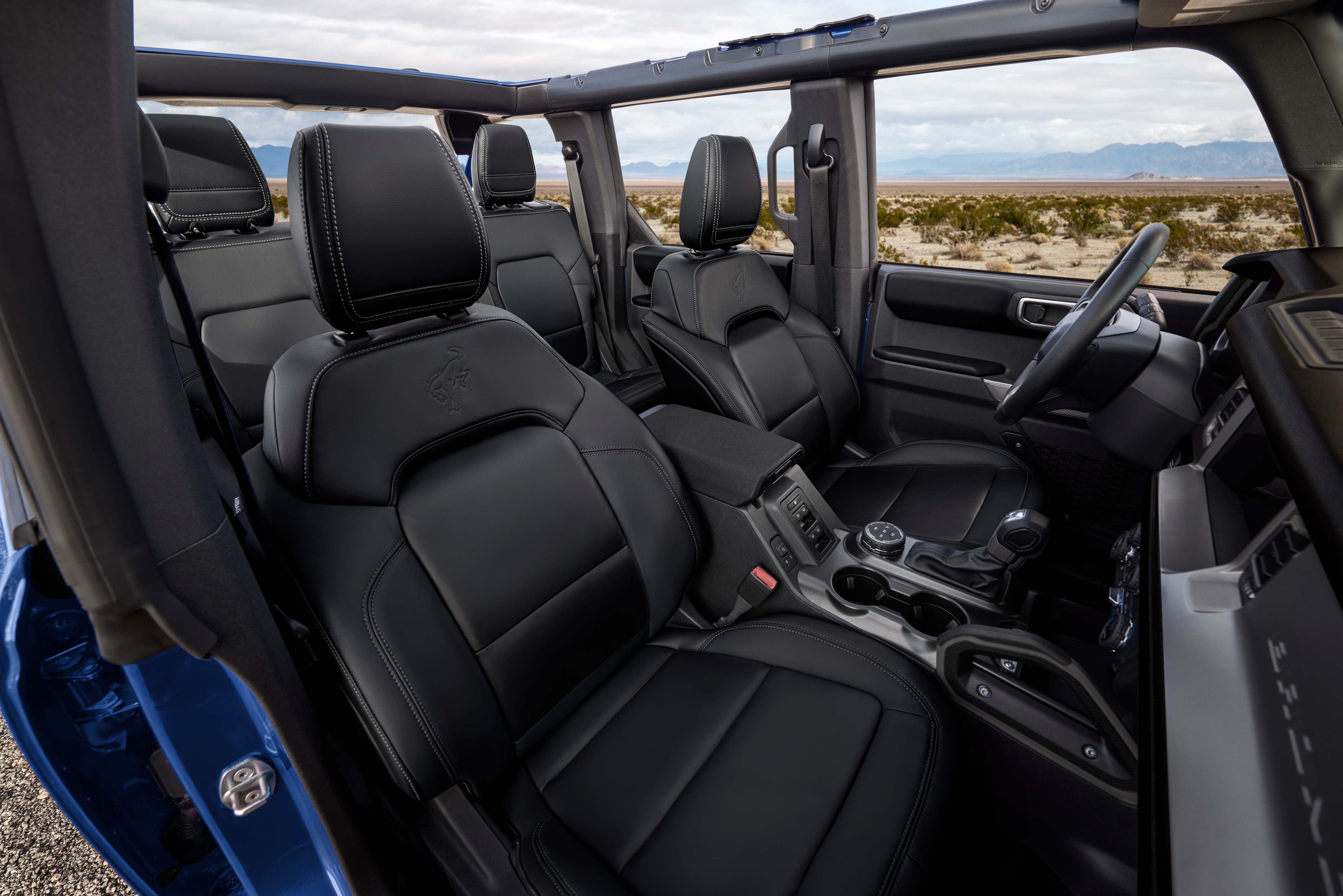 2021 Bronco Interiors Ford Media Center